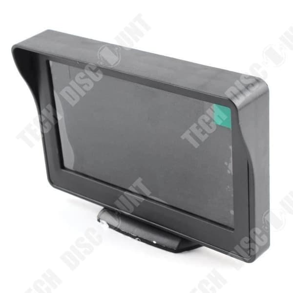 TD® Universal Backup Camera Kit + 4,3 tums LCD-skärm / hög upplösning / 170° justerbar vinkel / enkel installation