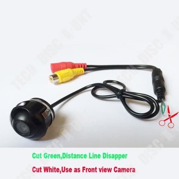 TD® Wireless Auto Reverse Reverse - 360° roterande automatisk backkamera + 4,3 tums TFT LCD bilbackspegel