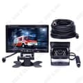 Miniatyrbild 1 av 4: TD® trådbunden säkerhetsbackupkamera 18 IR LED Night Vision 7" TFT LCD-skärm för husbil, buss, släp, lastbil, husvagn