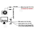 Miniatyrbild 2 av 4: INN Backkamera 18 IR LED Night Vision 7" TFT LCD-skärm för RV-Bus-Trailer-Lastbil-Caravan (4-stifts förlängningskabel)