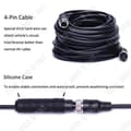 Miniatyrbild 4 av 4: TD® Backup Camera 18 IR LED Night Vision 7" TFT LCD-skärm för RV-Bus-Trailer-Lastbil-Caravan (4-stifts förlängningskabel)