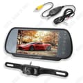 Miniatyrbild 1 av 4: TD® Backkamera 7" LCD TFT-skärm Backspegel Trådlös Backup-kamera för Auto Car High Definition