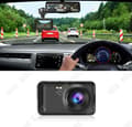 Miniatyrbild 2 av 4: TD® främre och bakre bilinspelare med dubbla linser HD 1080P Night Vision 24H Parkeringsbilsövervakning