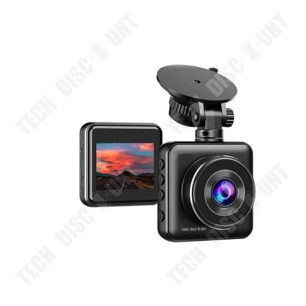 TD® Night Vision Car Recorder 1080P dubbla linser fram och bak för bilvideoövervakning