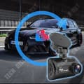 Miniatyrbild 2 av 4: TD® 1080P HD främre och bakre bilvideoinspelare med dubbla linser för omvänd parkeringsövervakning