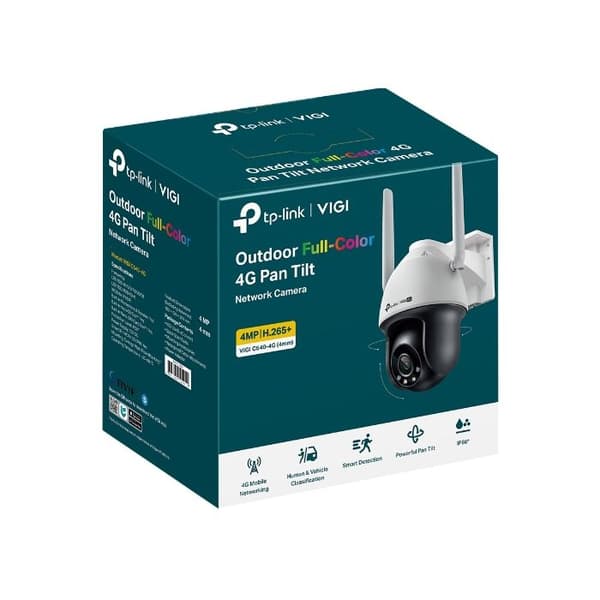 TPLINK 4MP 4G LTE Full-Färg W