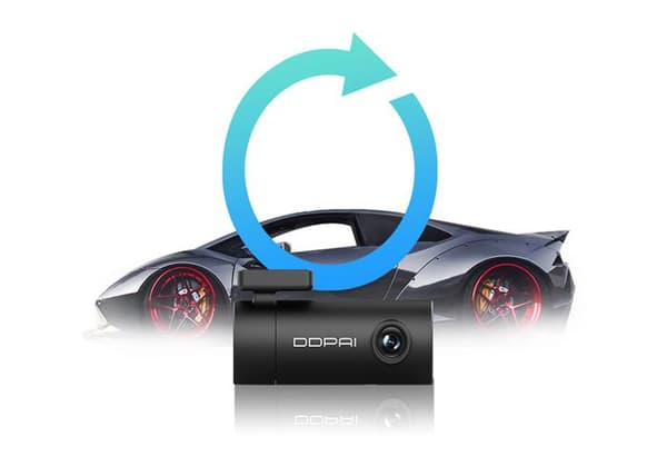 DDPAI Mini Pro 1296p@30fps Dubbel Dashkamera N1 Upplösning 2304x1296p
