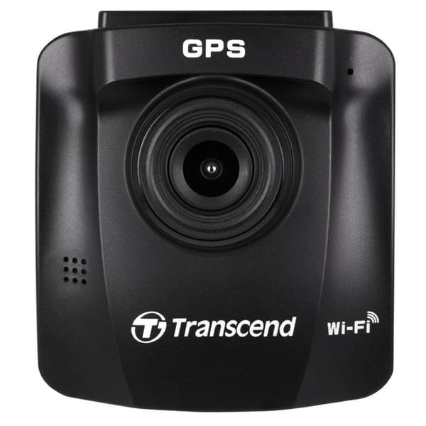 Inbyggd kamera + GPS Transcend DrivePro 230Q TS-DP230Q-32G Horisontell betraktningsvinkel=130° 12 V batteri, inbyggd mikrofon
