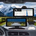 Miniatyrbild 6 av 6: Ecran Carplay 6,86" för bil med pekskärm Bluetooth inklusive backkamera svart
