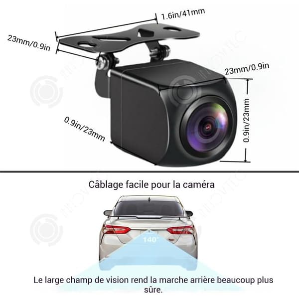 INN Backkamera AHD 720P 12V nattsyn Backkamera för bil universell backkamera