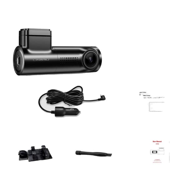D500 Dash Cam, 4K-upplösning, inbyggd GPS,D500