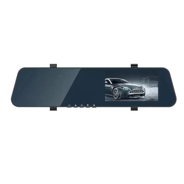 Dashcam, 1080P HD-inspelning, dubbellins, 140° vidvinkel
