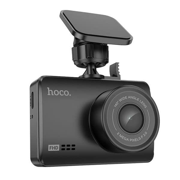Filmkamera för bil, 1080p, 30 ips - Hoco (DV2) - Svart