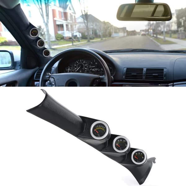 Autometer - til BMW 3 -12 volt printpladespænding - 3 stk - 52 mm