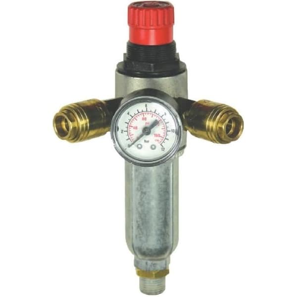Filterregulator + manometer går snabbt ur Mecafer