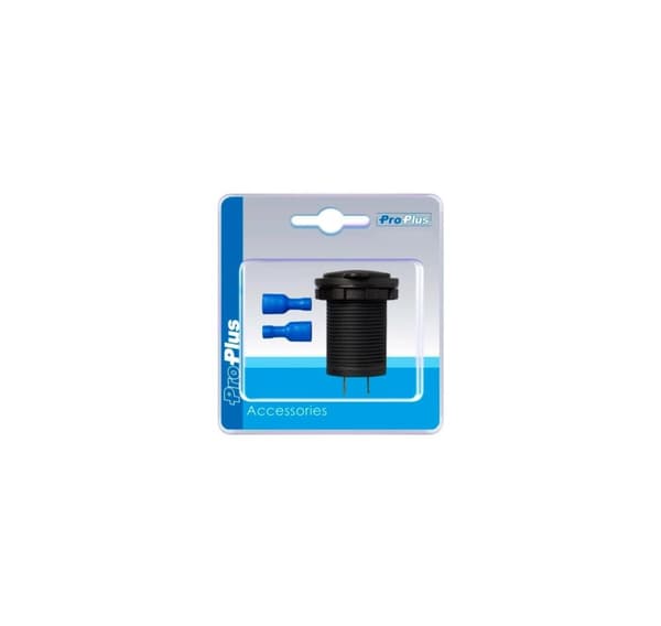 2xUSB stik 2100mA forsænket 12/24V