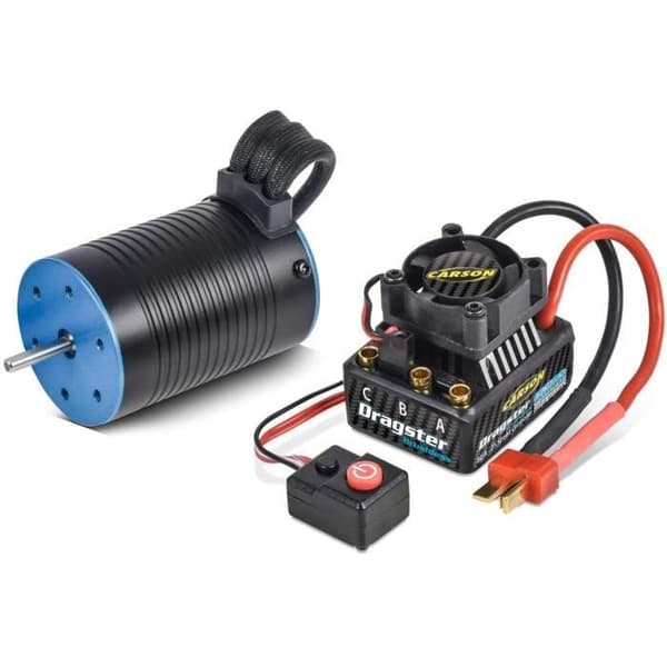 Carson 500906273 - 8T Dragster Brushless Kit, RC-motorer, Tuning delar, Tillbehör
