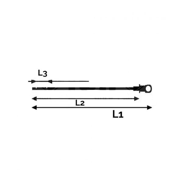 Oljesticka Citroen Berlingo C2 C3 C4 C5 Peugeot 1007 206 207 3008 Ford 1174.E6
