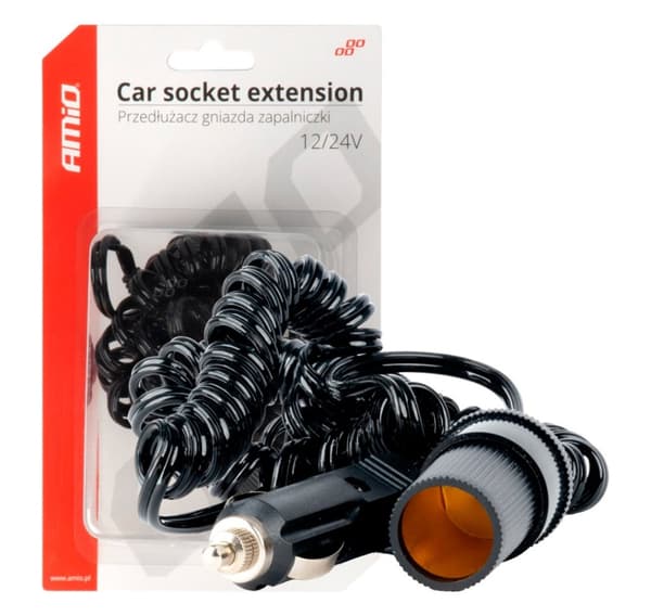 Extension cord 3m 12-24V, 1 socket