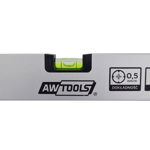 Awtools - AW30033 - Anodiserat nivå 100 cm silver 30033