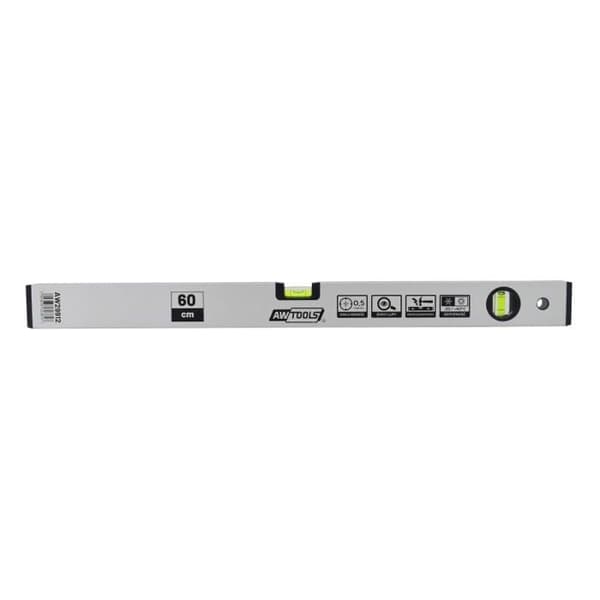 Awtools - AW30033 - Anodiserat nivå 100 cm silver 30033