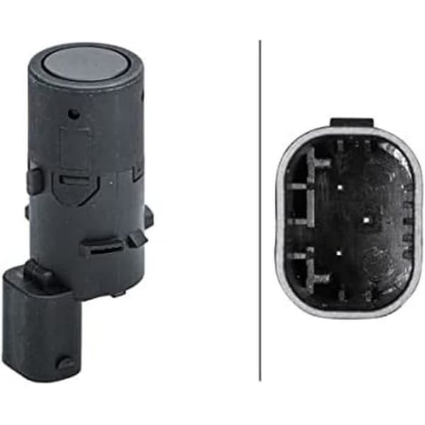 Parkeringssensor HELLA 6PX 358 141-611 - höger - kan målas