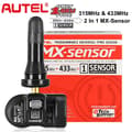 Miniatyrbillede 2 af 2: Dobbelt Frekvens TPMS Sensor, Stærk Trådløs Programmering, Høj Køretøjsdækning,1PC Gummisensor