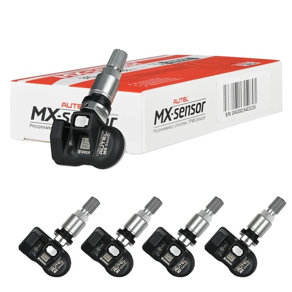 Dobbelt Frekvens TPMS Sensor, Stærk Trådløs Programmering, Høj Køretøjsdækning,4PCS Metal Sensors4 metal sensorer