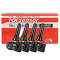 Miniatyrbild 1 av 2: TPMS-sensor, 433MHZ & 315MHZ frekvens, 2in1 MX-sensorer, Gummi 4st