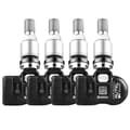 Miniatyrbillede 1 af 2: TPMS-sensor, 2-i-1 frekvens, klonbar og programmerbar., 4 stk metalventil