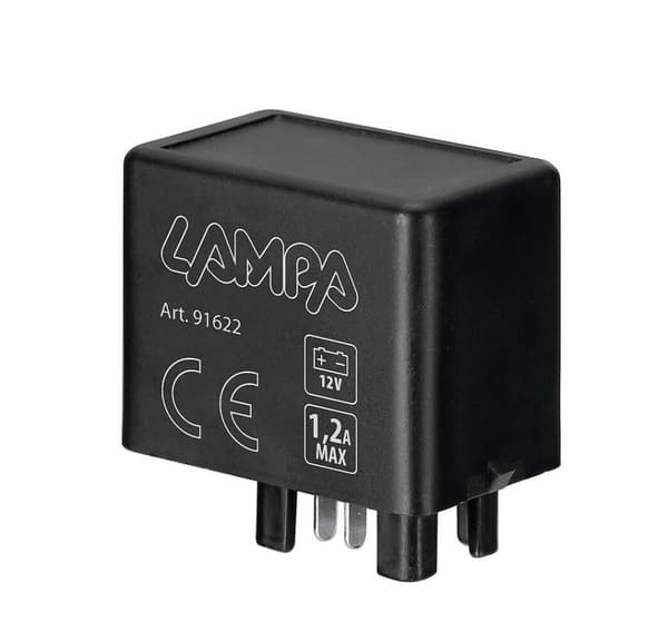 Led blinklys relæ 12V 1,2 A 7 PIN