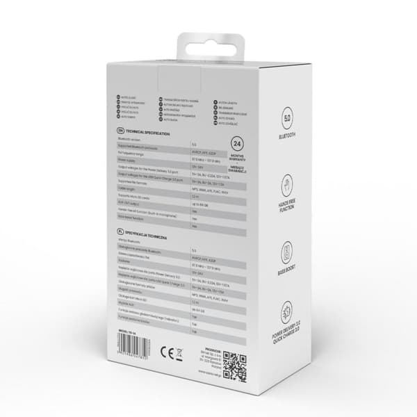 MP3-soitin ja FM-lähetin autoon Savio TR-14