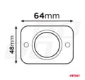Miniatyrbillede 2 af 5: Oplader 2xUSB stik 12/24V rød baggrund