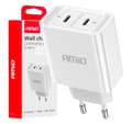 Miniatyrbillede 5 af 5: Laddare 2*USB-C 40W 230V snabbladdning