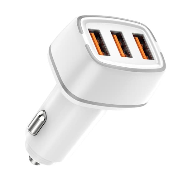Billader 2x USB-A + USB-C 32W 12/24V