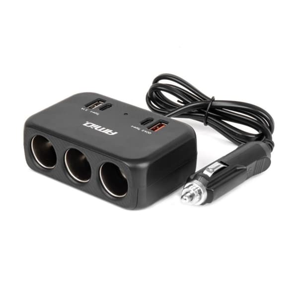 Oplader 12/24V 120W 80cm kabel