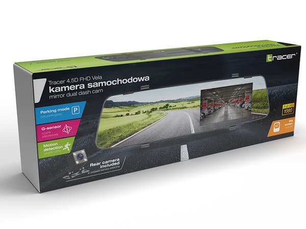 Kamera samochodowa Tracer 4.5D FHD VELA