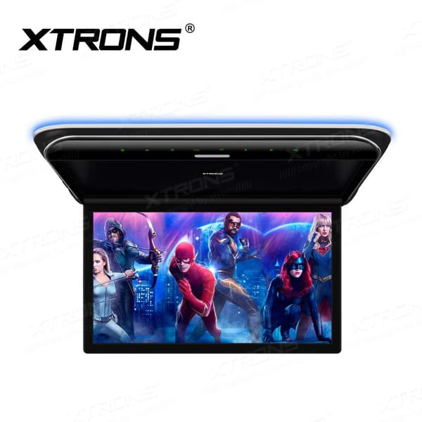 19,5 tuuman auton kattomonitori, 1080P-videotuki, HDMI- ja USB-yhteys,VAIN CM195HD
