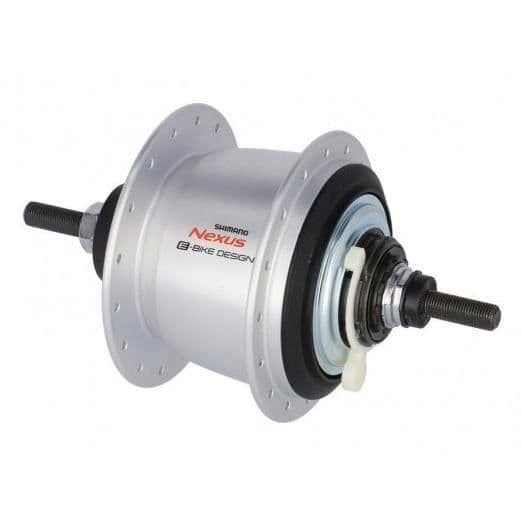 Nexus SG-C70005V 16G 187/32 Geared Nav - SHIMANO - Grå - Aluminium Bak Urban E-Bike