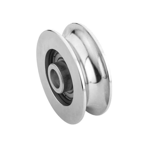U-spårhjul på lager för 20mm grind - Ø120mm
