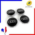 Miniatyrbild 1 av 6: HJULNAV Audi navkåpa svart 69mm MS47 FR