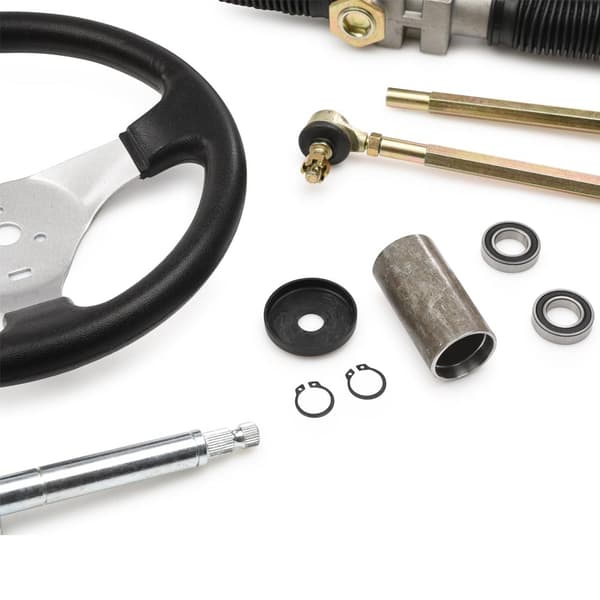Gokart & Crosskart styrkit med ratt / Universal styrning Go kart