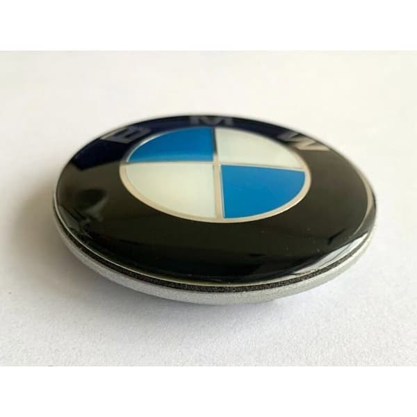 Lot de 4 Blått Hjulnav Compatilbel med BMW ABS Bilaccessoarer - 68mm