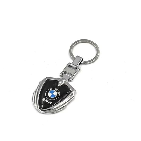Set med 4 hjulscenterkåpor för BMW 68 mm med BMW nyckelring