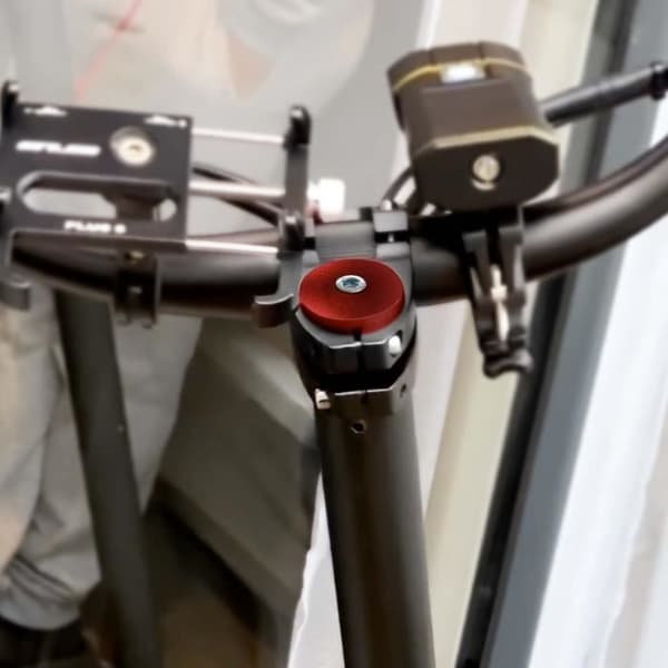 Cache Kolonn för Scooter Zero Original Zero Svart