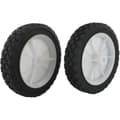 Miniatyrbild 1 av 2: Universalhjul med intryckt nav av plast - ytterdiameter 152 mm