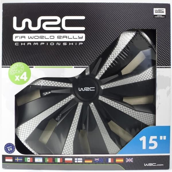 WRC Box 4 hubcaps 15 'kolstil