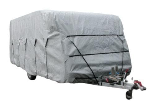 skyddskåpa Husvagn 850 x 250 x 220 cm SFS grå