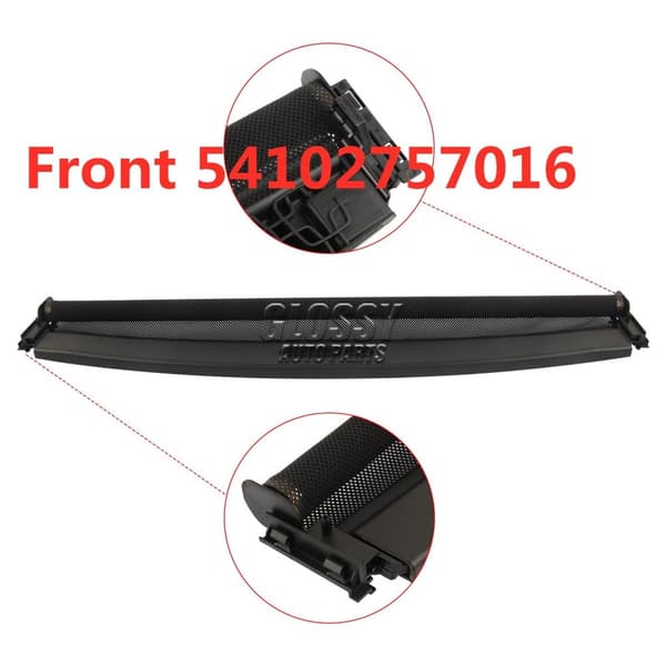 AP03 Framsidan Svart Solskydd, OEM-kompatibel ersättning, Passar för MINI R55 R56 R60