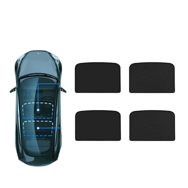 INF Jääkideaurinkosuoja Tesla Model 3:lle (2019-2023) ja Model Y:lle Model Y